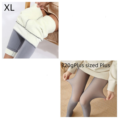 Leggings Térmicos de Cachemira Oversized para Otoño e Invierno - Image 26