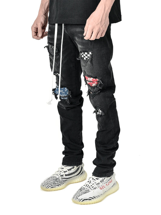 Pantalón Slim Fit Rotos Moderno - Image 2