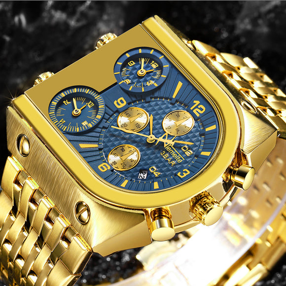 Reloj de Cuarzo para Hombre con Correa de Acero