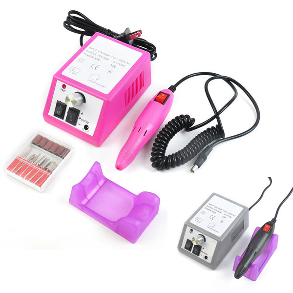 Máquina Pulidora de Uñas Eléctrica Profesional 35000 RPM con Luz LED