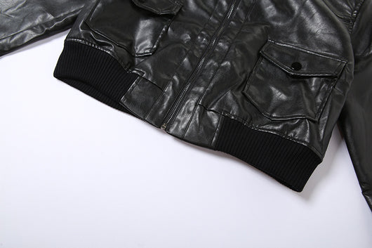 Chaqueta Street Style con Cuello Alzado y Mangas Largas - Image 17
