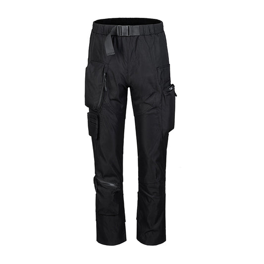 Pantalones Deportivos Casual con Múltiples Bolsillos y Cierre Adhesivo - Image 2