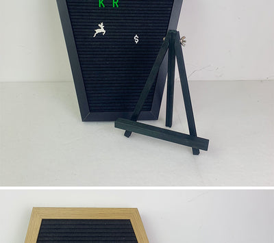 Pizarra Decorativa de Fieltro y Madera para Mensajes y Fotografía - Image 28