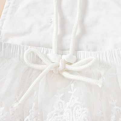 Vestido Princesa Niña con Encaje de Mariposas y Diadema - Image 14