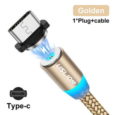 Cable Magnético 360° Triple Conector USB, Type-C y Micro USB - Image 29