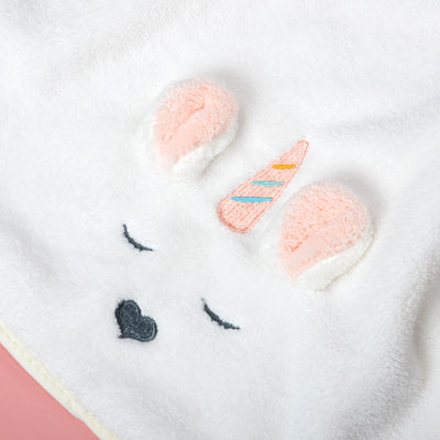 Toalla Facial Infantil de Felpa Coral con Diseños Animados - Image 11