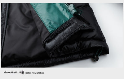 Chaqueta Puffer Premium de Plumón de Pato 90% con Capucha para Hombre - Image 17