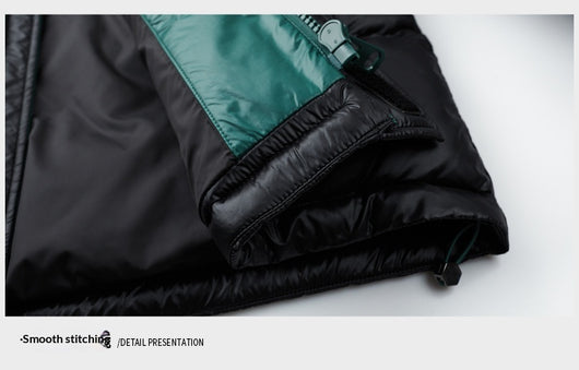 Chaqueta Puffer Premium de Plumón de Pato 90% con Capucha para Hombre - Image 17