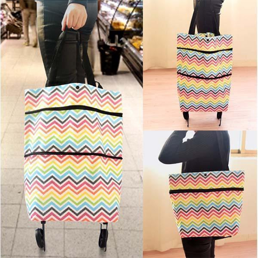 Bolsa de Compras Plegable con Ruedas - Carrito de Supermercado - Image 17