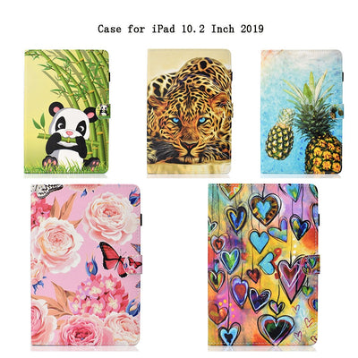 Funda de Cuero Pintada Compatible con iPad 10.2 - Protección y Estilo