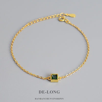 Pulsera de Plata Esterlina 925 Minimalista y Delicada - Image 3