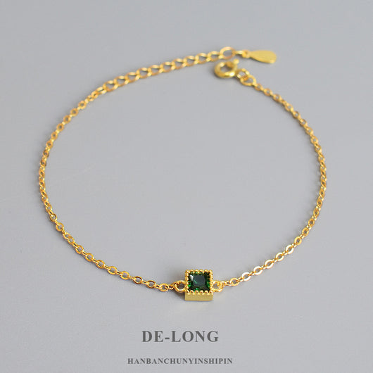 Pulsera de Plata Esterlina 925 Minimalista y Delicada - Image 3