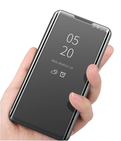Funda Espejo Abatible en Cuero Lujo para Teléfono - Image 3