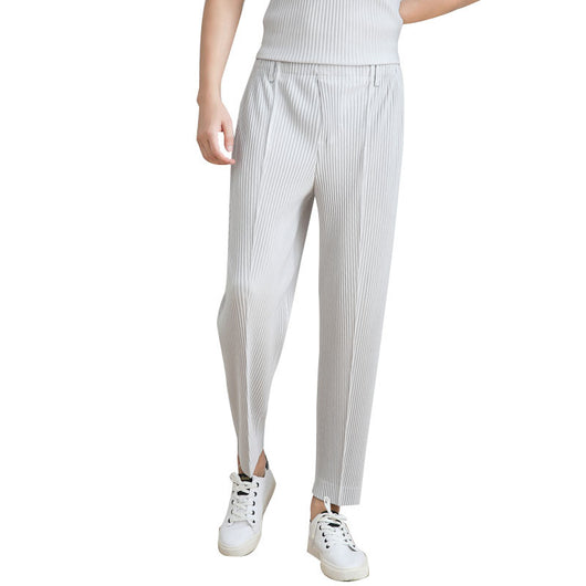 Pantalones Holgados Casuales Summer Folds para Hombre - Image 4