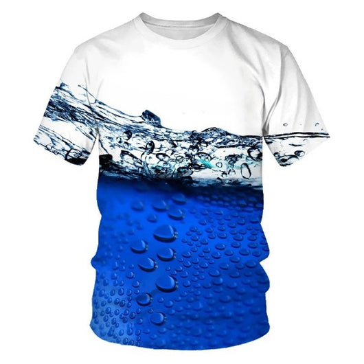 Playera Hombre Estampado 3D Frutas Digital - Importación Directa - Image 18