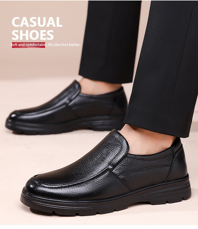 Zapatos de Cuero Genuino con Cordones para Hombre - Estilo Ejecutivo Casual - Image 16
