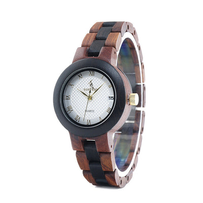Reloj de Madera para Mujer Cuarzo Natural - Image 10