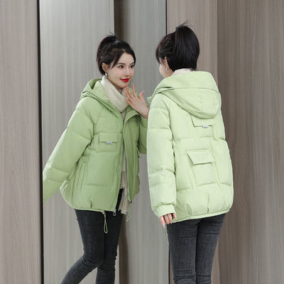 Chaqueta Holgada de Algodón en Colores Pastel para Mujer - Image 12