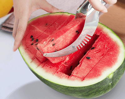 Cortador de Acero Inoxidable para Sandía, Melón y Frutas Tropicales - Image 2