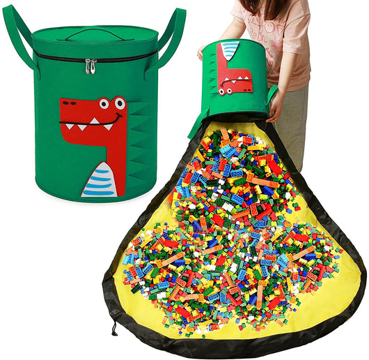 Bolsa de Almacenamiento 2 en 1 con Tapete de Juego y Cordón - Image 6