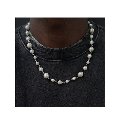 Collar de Perlas Naturales en Concha - Image 4
