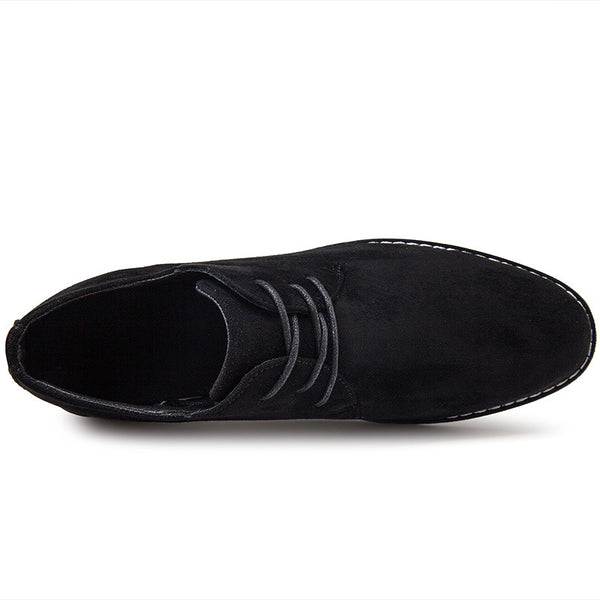 Zapatos de Cuero Estilo Británico con Acabado Mate