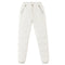 Pantalones Térmicos de Plumón para Mujer - Cintura Alta Blanco