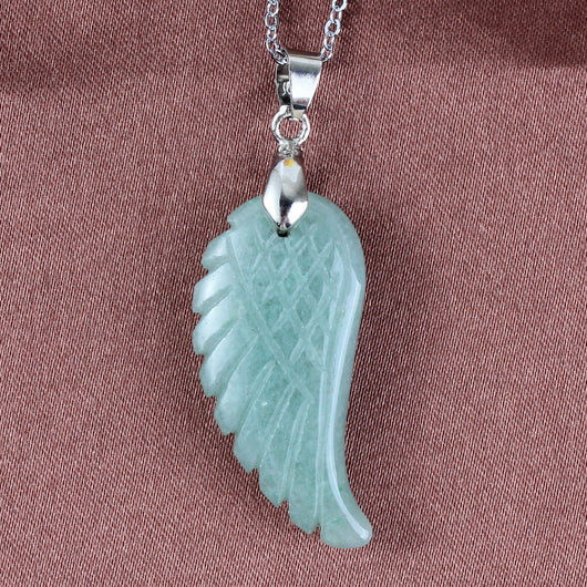 Colgante Alas de Ángel en Cristal Natural - Image 23