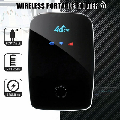 Router WiFi Portátil 4G-LTE de Alta Velocidad