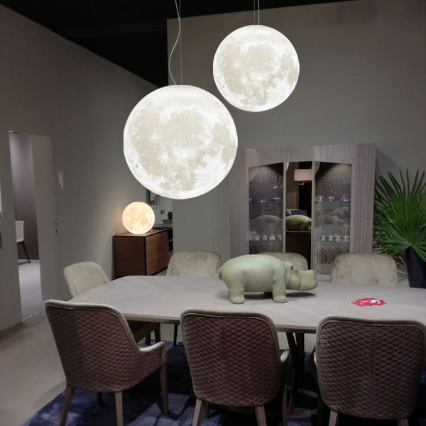 Lámpara Colgante Moderna de Diseño 3D para Dormitorio y Restaurante