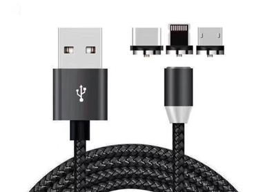Cable de Carga Magnético Triple Conector USB-C para Android - Image 6