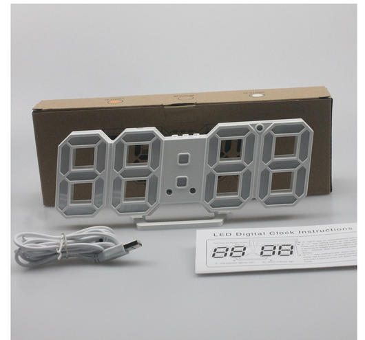 Reloj Digital de Pared 3D LED - Image 3