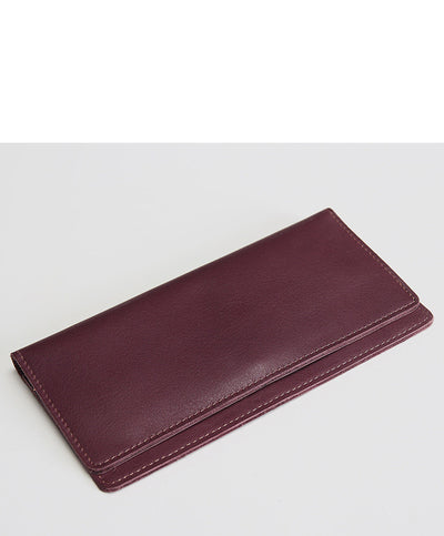 Billetera Larga de Cuero Retro Minimalista - Piel Auténtica Primera Capa - Image 17