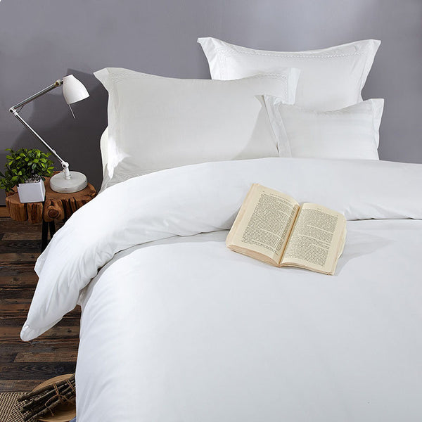 Ropa de cama de algodón satinado