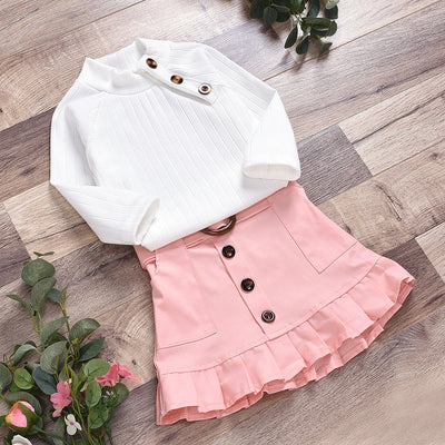 Conjunto Infantil de Algodón Puro con Tirantes Ajustables - Image 11