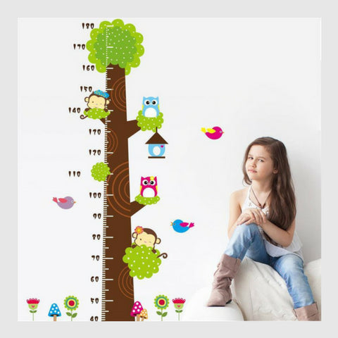 Medidor de Altura Infantil Adhesivo para Dormitorio