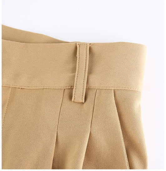 Pantalón Retro Cintura Alta Slim Fit Casual para Mujer - Image 4