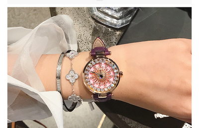Reloj de Cuarzo para Mujer con Correa de Cuero - Elegancia y Estilo - Image 9