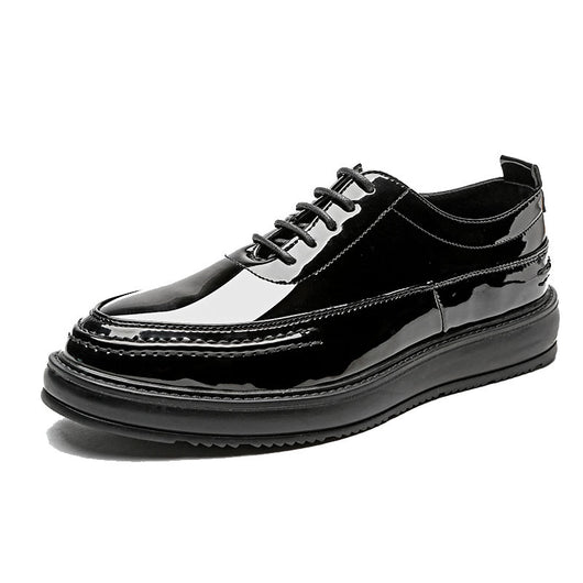Zapatos de Charol con Punta Redonda y Cordones - Image 13