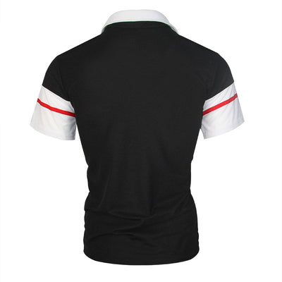 Polo Shirt Bicolor con Costuras Contrastantes para Hombre - Image 2