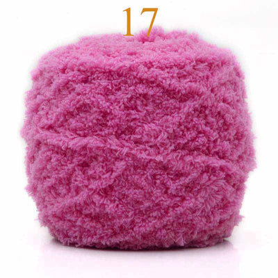Bufanda de Cachemira Coral Tejida a Mano - Hilo de 3 Hebras con Orilla Delicada - Image 16
