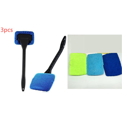 Limpiador de Ventanas Auto Giratorio con Microfibra - Image 13