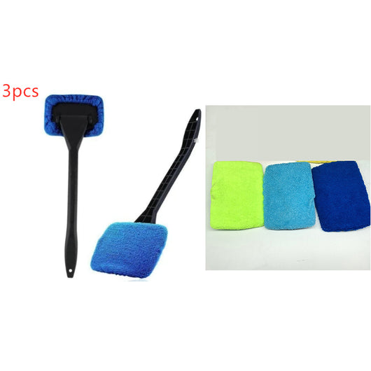 Limpiador de Ventanas Auto Giratorio con Microfibra - Image 13