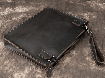 Bolso de Cuero para Hombre - Cartera Profesional de Hombro - Image 2