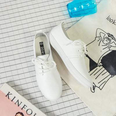 Zapatillas Blancas de Lona para Mujer - Cómodas y Transpirables para Verano - Image 8