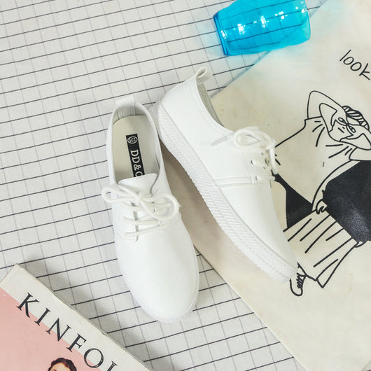 Zapatillas Blancas de Lona para Mujer - Cómodas y Transpirables para Verano - Image 8