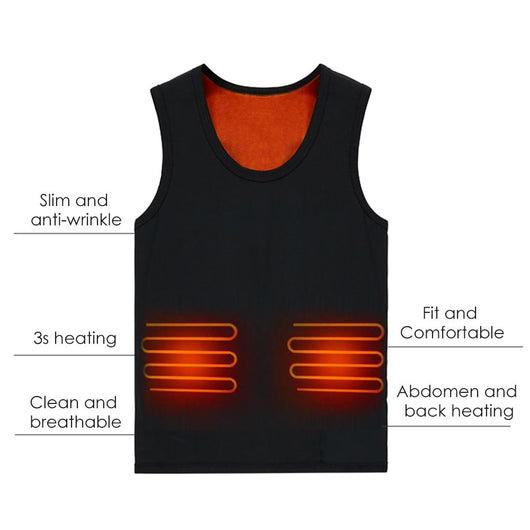 Chaleco Térmico Inteligente USB con 3 Niveles de Calor para Actividades Outdoor - Image 2