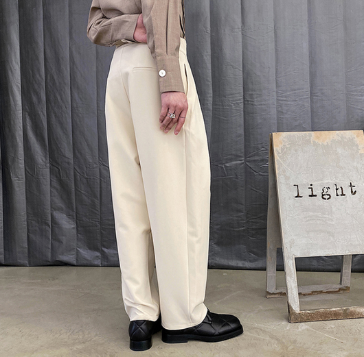 Pantalón Harem de Cintura Alta Corte Recto para Hombre - Image 6