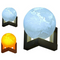 10 cm Earth 2 Color Touch Lamp