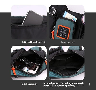 Bolsa Pectoral Impermeable para Hombre - Estilo Urbano Moderno - Image 11